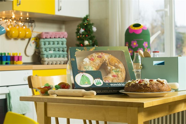 Reciclar vidrio por roscones de reyes