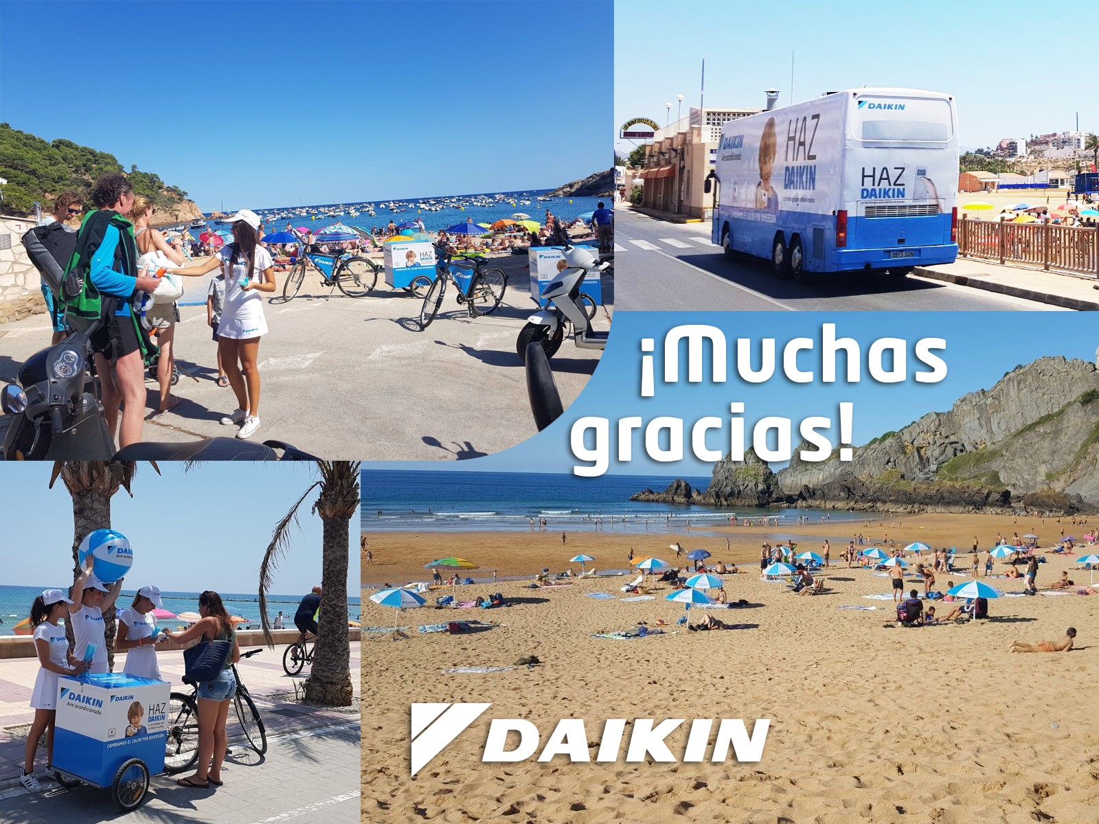 Daikin reparte más de 75.000 flashes