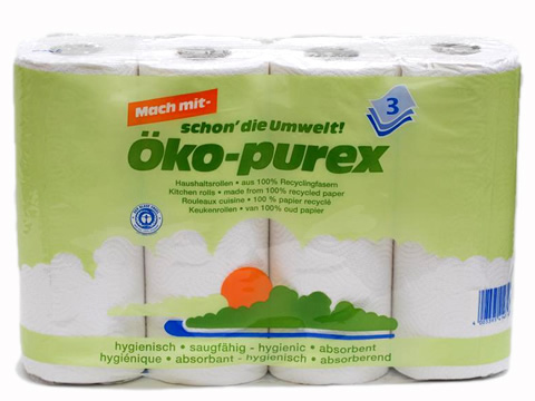 Papel de cocina reciclado Oko-Purex