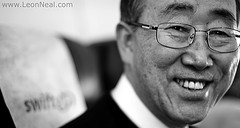 Ban Ki-moon llega a Pekín para hablar sobre cambio climático