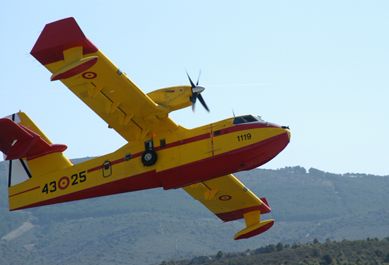 Los apagafuegos del Ejército del Aire