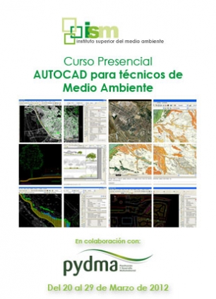 Curso presencial autocad para técnicos de medio ambiente