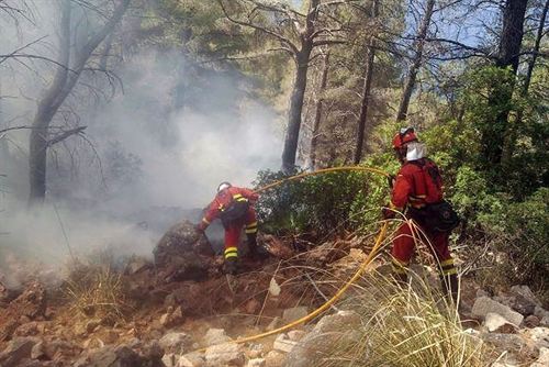 El riesgo de incendios se concentra en la mitad oeste peninsular y Canarias