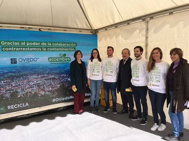 Oviedo Recicla y Respira la nueva campaña de Ecoembes