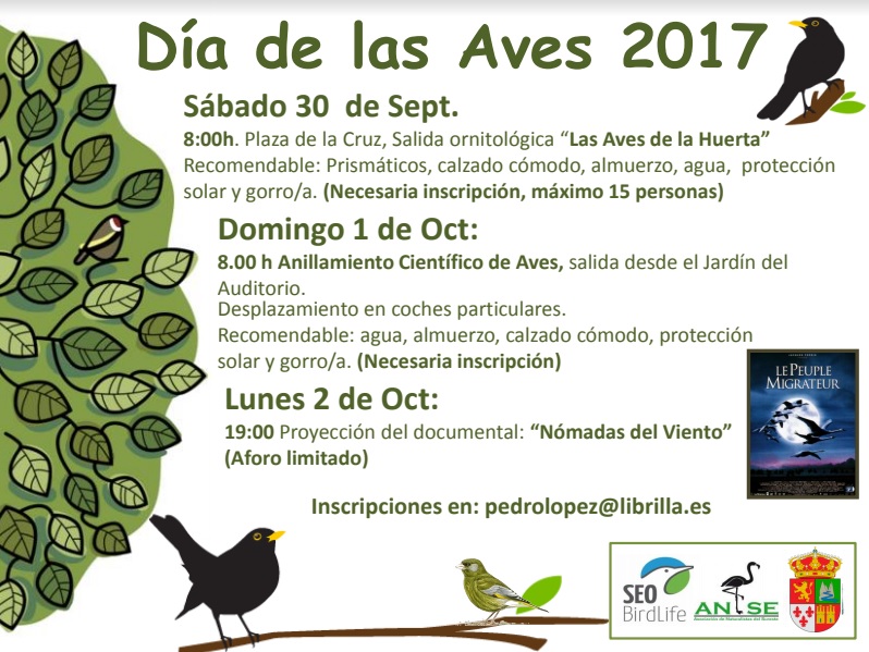 Celebramos el día mundial de las aves con múltiples actividades