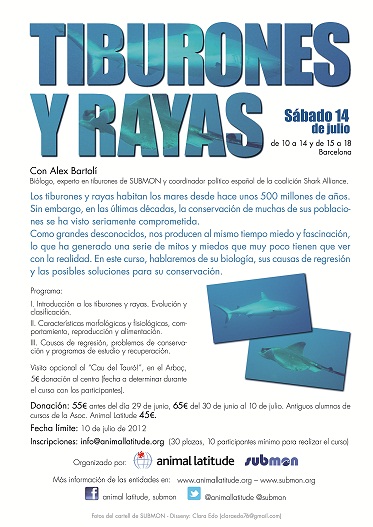 Tiburones y Rayas 14 julio Barcelona!