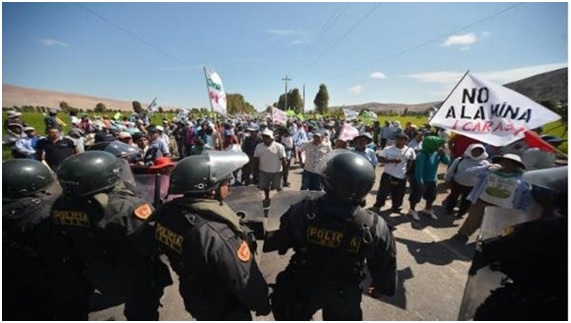 Perú: Indígenas y Campesinos contra la minería
