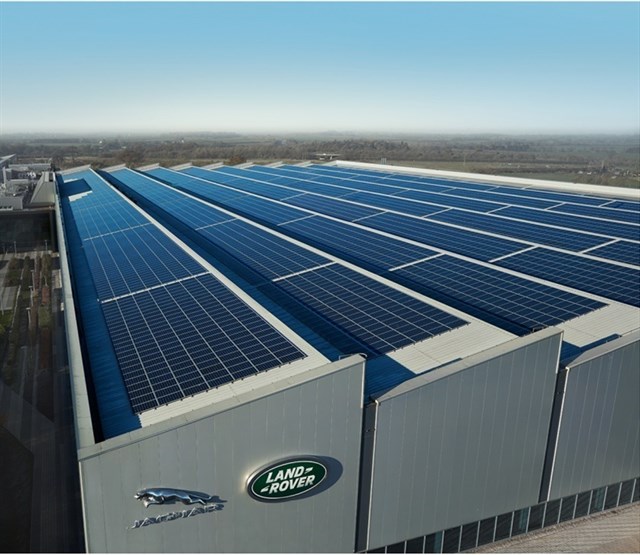 Las factorías de Jaguar Land Rover funcionarán con energías renovables