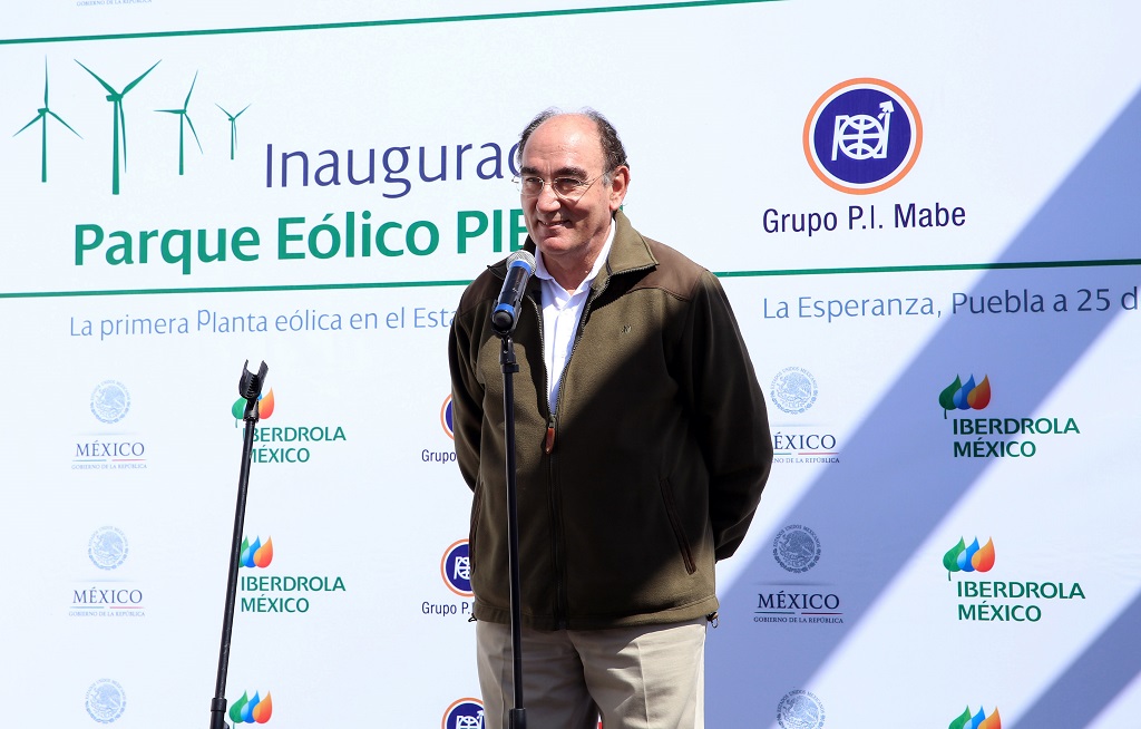 Iberdrola inaugura en México el parque eólico  Pier II