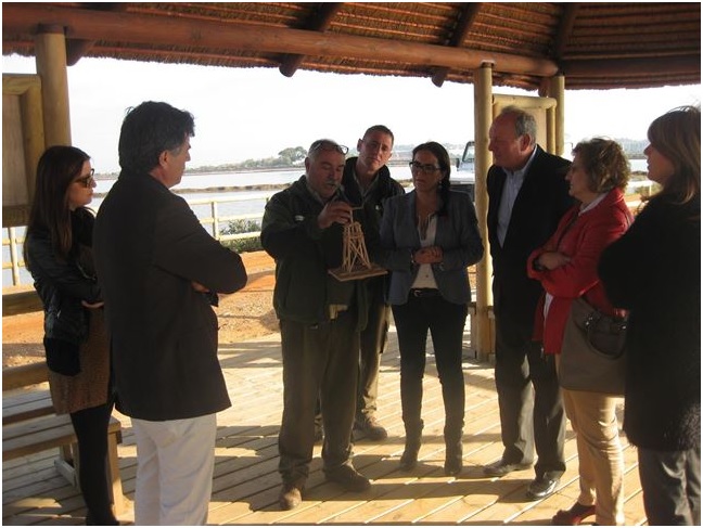 Convenio para divulgar la riqueza medioambiental y cultural de Marismas del Odiel