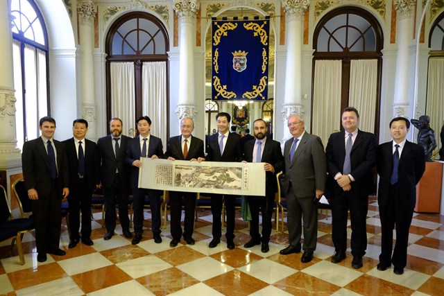 Málaga recibe a una delegación de la ciudad china de Zhengzhou de la mano del clúster Andalucía Smart City