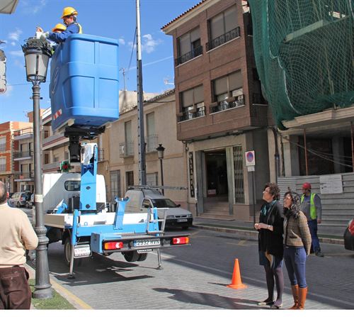 La mejora del alumbrado público en Puerto Lumbreras reducirá en un 55% el consumo