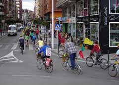 Carril bici en Jerez de la Frontera
