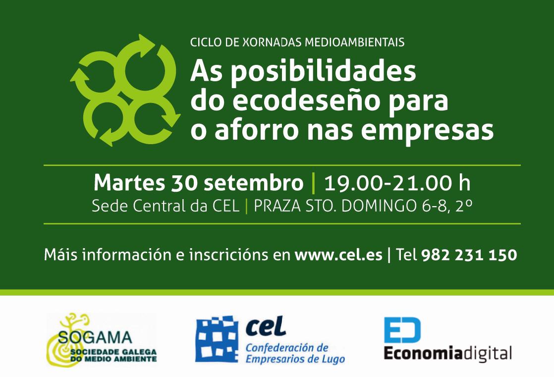 Galicia. Sogama promueve una jornada sobre ecodiseño