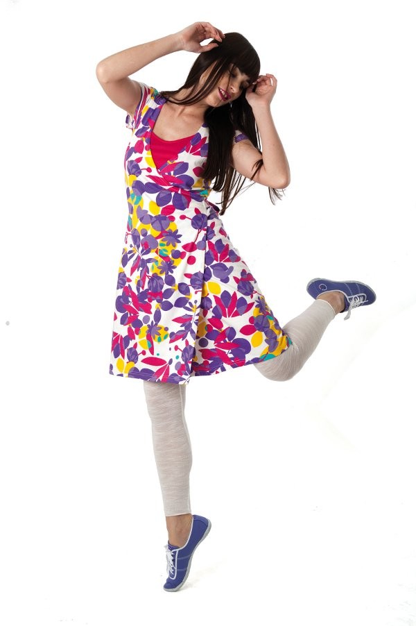 Vestido algodón orgánico Gaby Naturepop IDEO