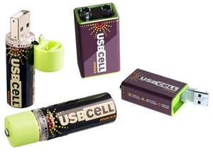 Usbcell. Recargando las pilas con el ordenador