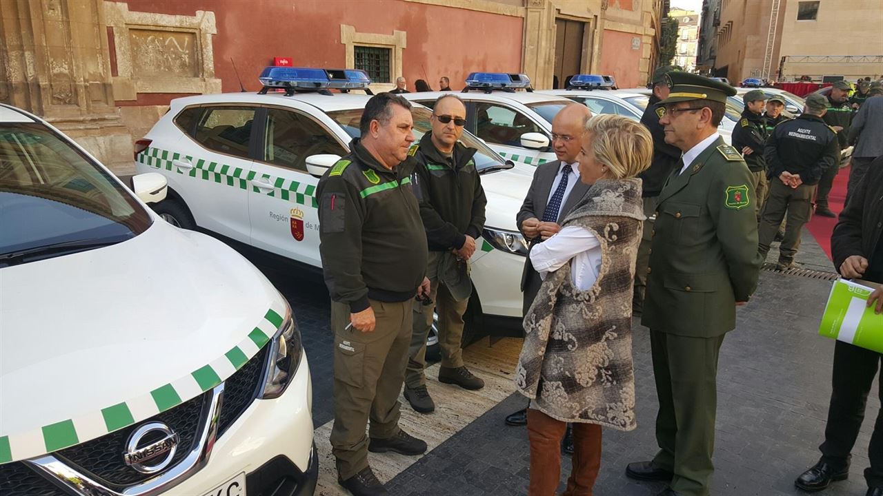Los agentes medioambientales de Murcia se refuerzan con 15 nuevos coches