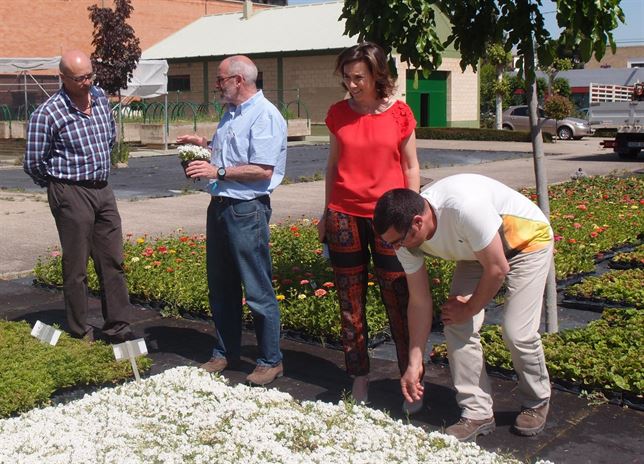 El vivero municipal de Logroño ‘a toda máquina’