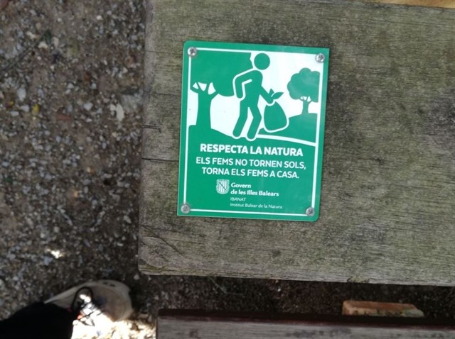 El Ibanat vuelve a iniciar una campaña informativa en siete zonas recreativas de Mallorca