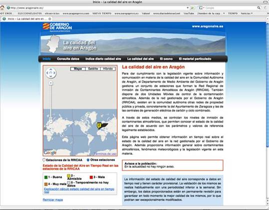 El Gobierno de Aragón lleva 4 meses sin informar del riesgo para la salud por contaminación del aire