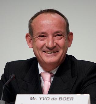 KPGM celebra la incorporación de Yvo de Boer porque aportará una "inestimable experiencia" en cambio climático