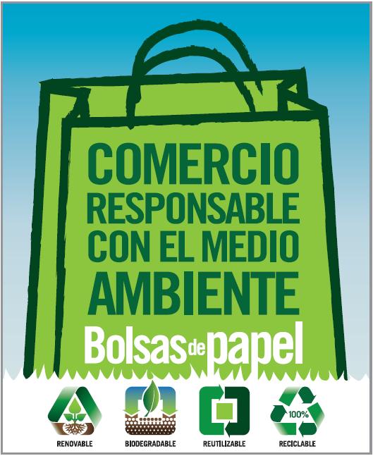 LABOLSADEPAPEL en pro de los comercios que utilizan bolsas de papel renovables
