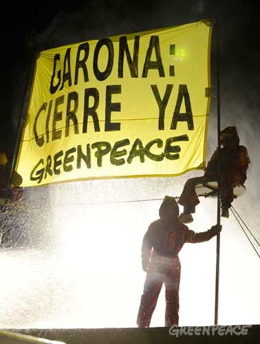 Greenpeace explica en el Parlamento Vasco los problemas de seguridad de la central nuclear de garoña