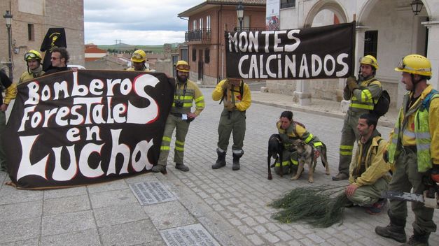 La Rioja. Los retenes vuelven a movilizarse para reclamar la categoría de Bombero Forestal
