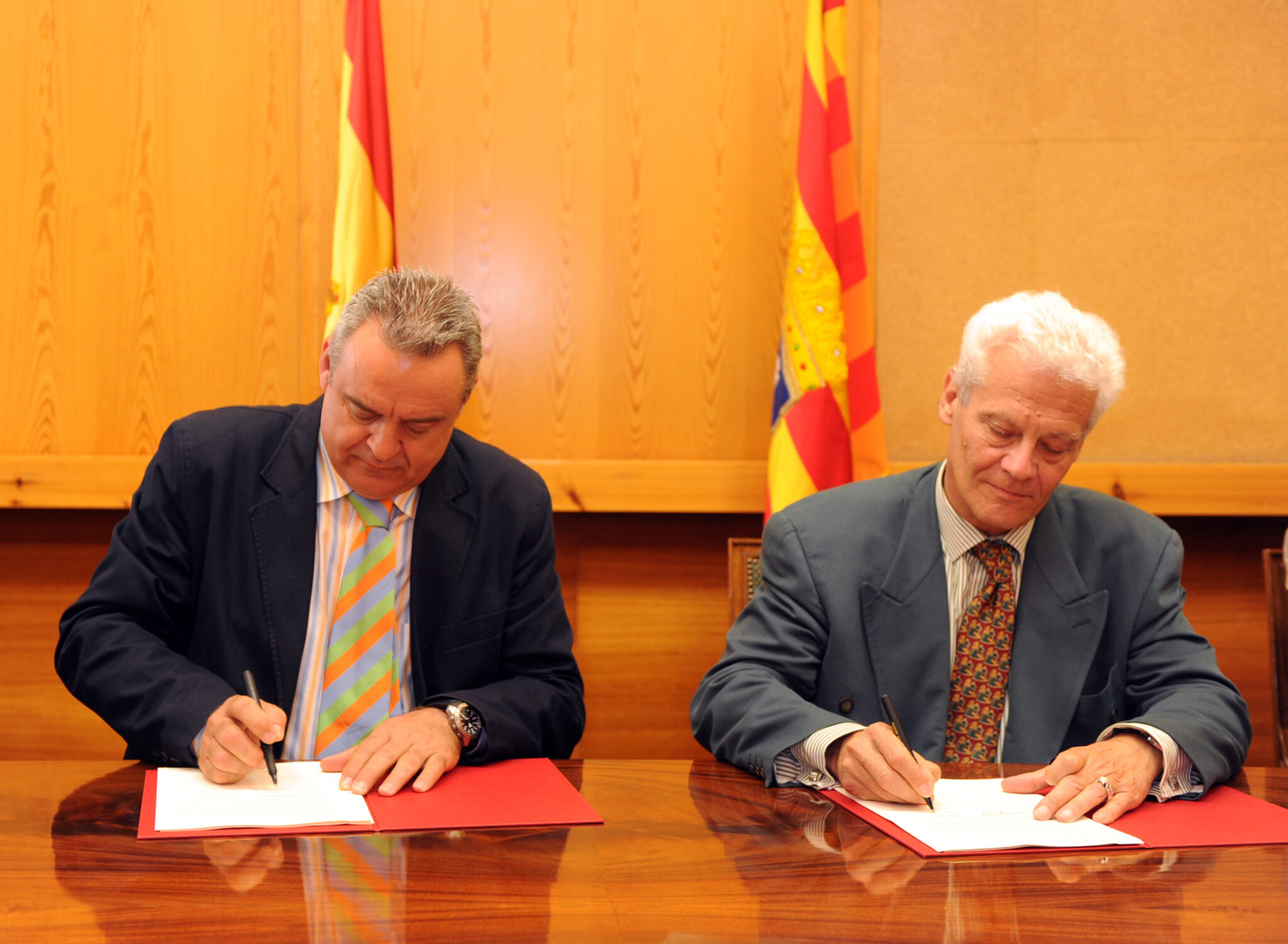 El Departamento de Medio Ambiente y Red Eléctrica de España (REE) colaboran en la reforestación de varias zonas afectadas por los incendios de 2009 en la provincia de Teruel