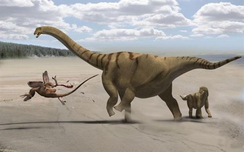 Descubren un nuevo dinosaurio del Cretácico con poderosos músculos