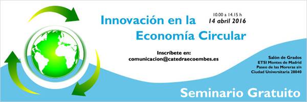 Seminario Gratuito: Innovación en la Economía Circular