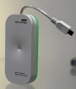 Ecodiseño: Cargador que se alimenta del WiFi
