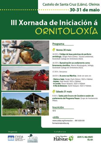 III Xornada de Iniciación á Ornitoloxía