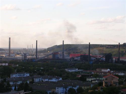 Asturias. La zona central de Asturias supera el umbral de contaminación del valor límite anual de PM10