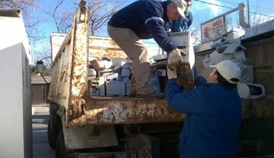 Luján de Cuyo recicló cuatro toneladas de residuos electrónicos