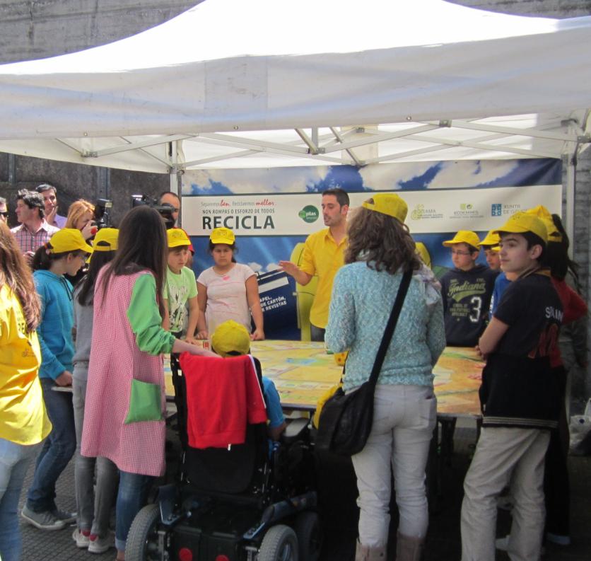 La campaña del reciclaje regresa a varios concellos de la provincia de Ourense