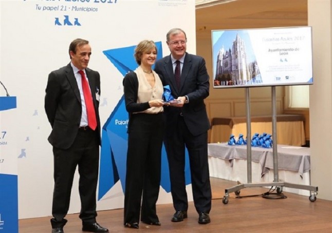 Sobresaliente para León en su gestión de la recogida selectiva de papel y cartón