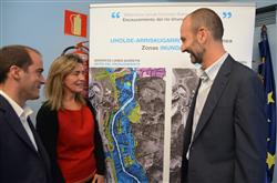 URA y Gobierno Vasco inician la licitación de las obras de defensa ante inundaciones del Urumea a su paso por Martutene en Donostia/San Sebastián