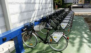 El municipio de Murcia estrena el sistema de alquiler de bicicletas a precios asequibles