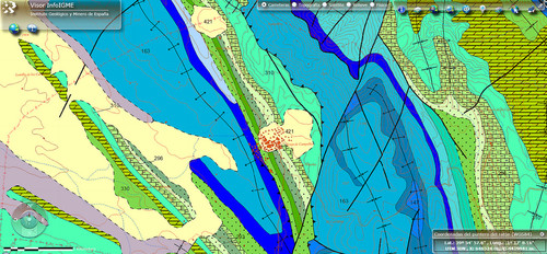 Confeccionando el mapa digital geológico de España