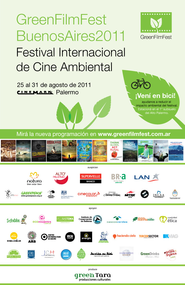 Te quedan pocos dias ! no te pierdas el Green Film Fest