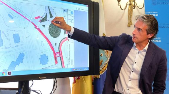 Nuevo carril-bici entre Puertochico y Los Castros (Santander)