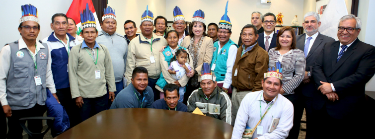 Perú. Líderes de 23 comunidades indígenas se reúnen con MINAM solicitando categorización de Yaguas como Parque Nacional