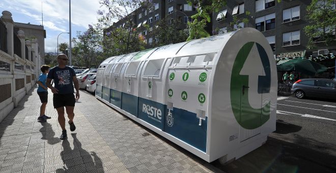 El Cabildo de Tenerife retira el minipunto limpio instalado en El Chapatal