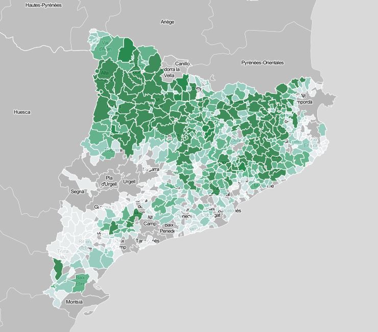 Catalunya. Qué servicios ambientales proporcionan los bosques de tu municipio