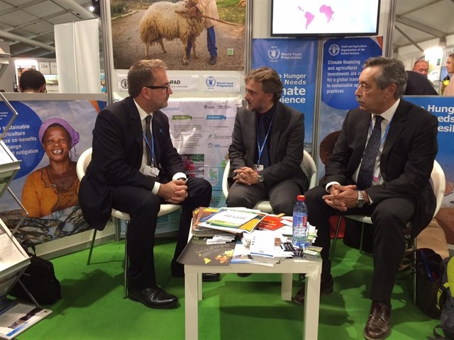 Andalucía se reúne en Marrakech con la ONU para abordar el calentamiento global