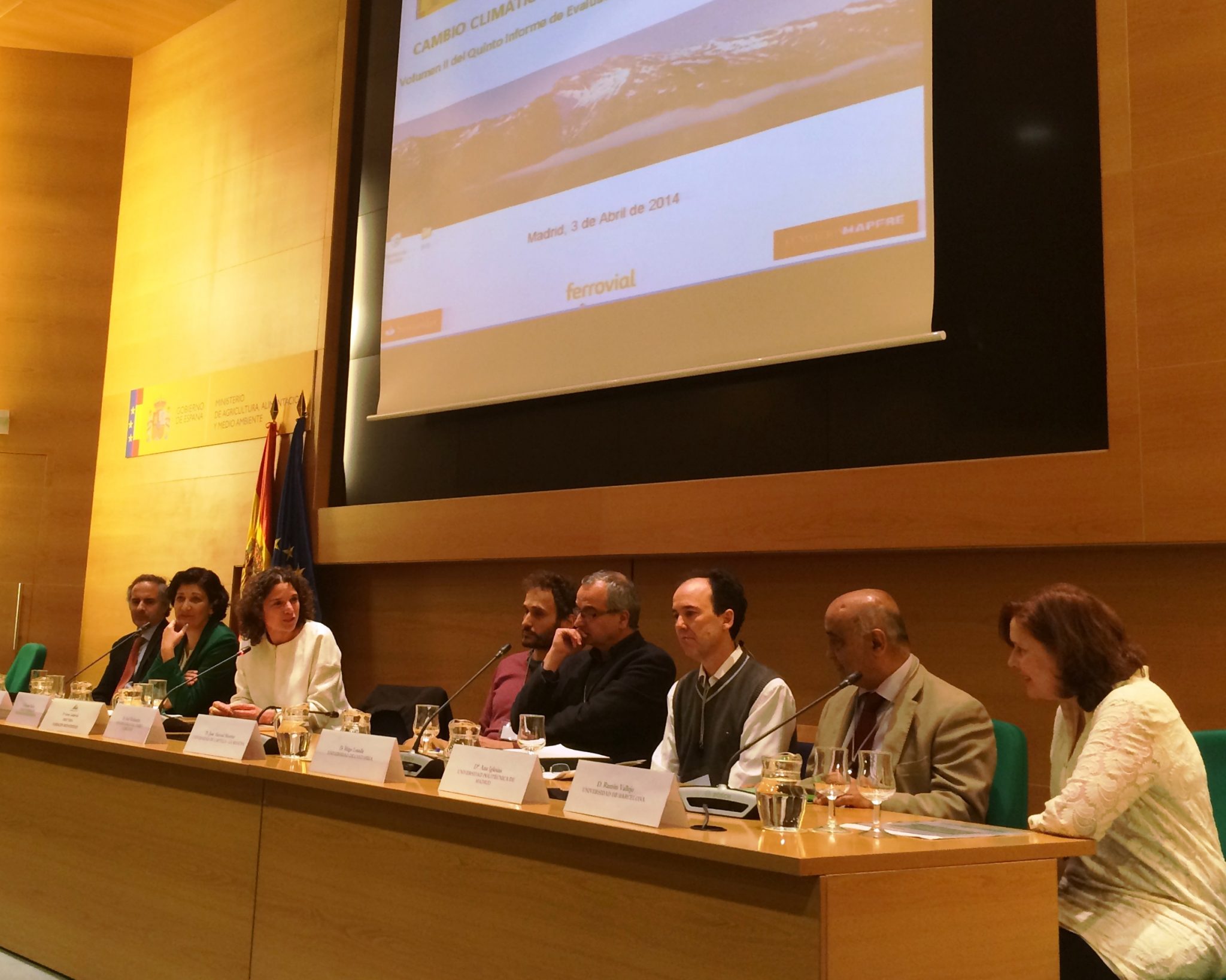 Medio Ambiente valora la labor de los científicos españoles que trabajan en el Panel de Cambio Climático de Naciones Unidas