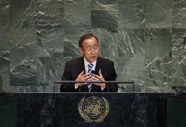 Ban Ki Moon pide a la UE que siga liderando la lucha contra el cambio climático
