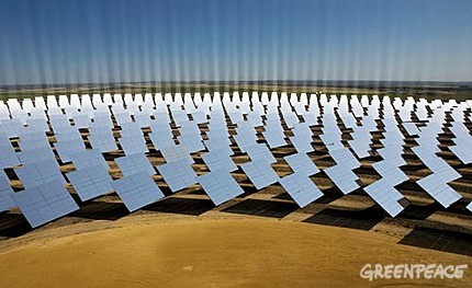 Greenpeace propone un pacto por la energía renovable