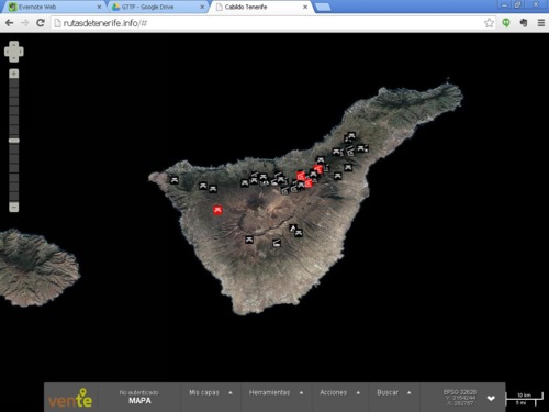 Sistema informático para la gestión de equipamientos forestales en Tenerife